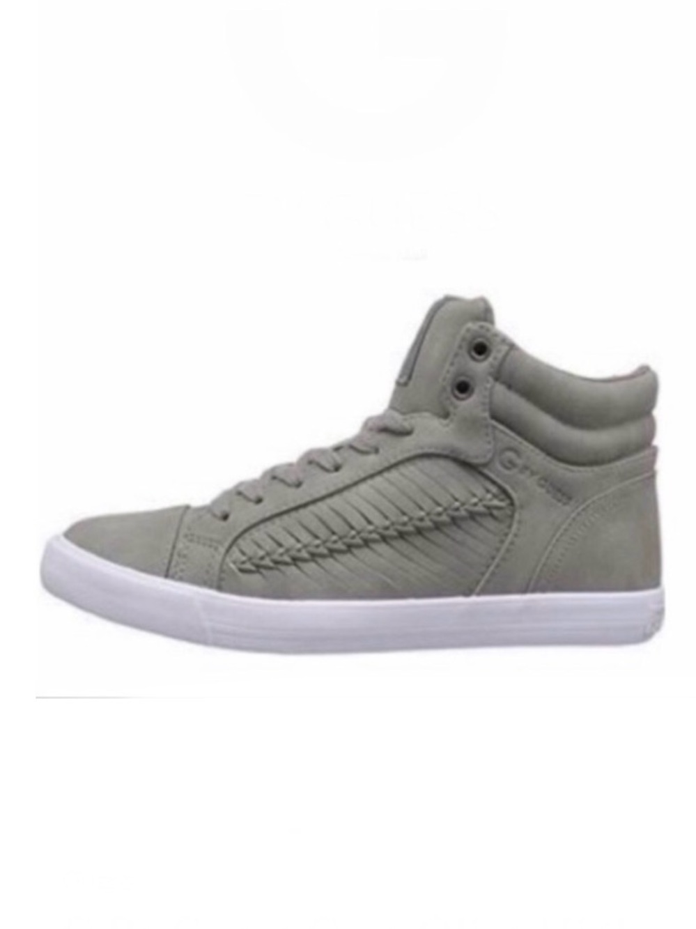 G By Guess Gray Olisa High Top Sneakers Size 10